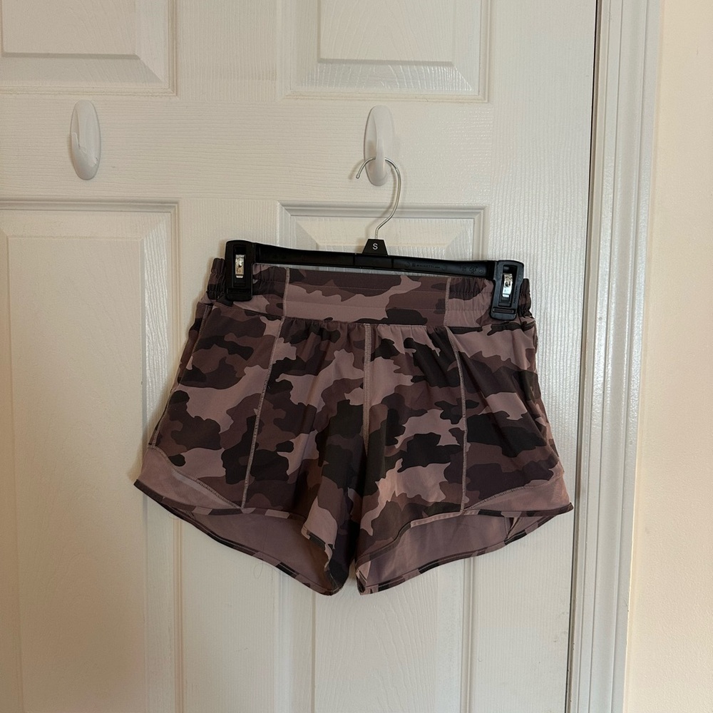 Camo Print Lululemon Shorts